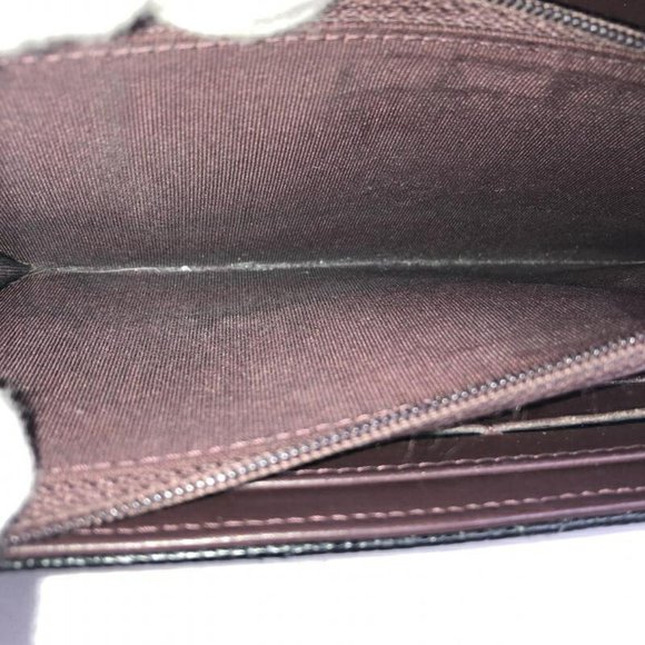 CHANEL Black Caviar Skin Matelasse Timeless Classic Flap Long Wallet A80758 - Picture 7 of 8